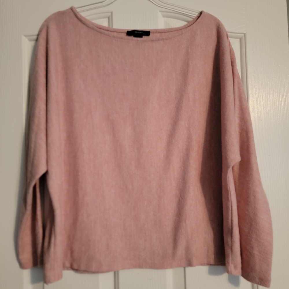 Forever 21 Dusty Rose Boatneck Sweater